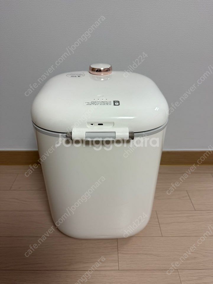 플루딕 소형 무선자동진공 쌀통 15kg--1