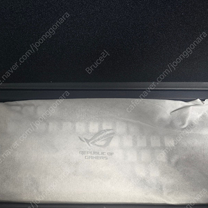 ASUS ROG AZOTH NX MoonLight White PBT 사전윤활 청축 풀박스