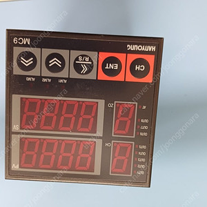 한영온도콘트롤러mc9 8RD0ss32중고