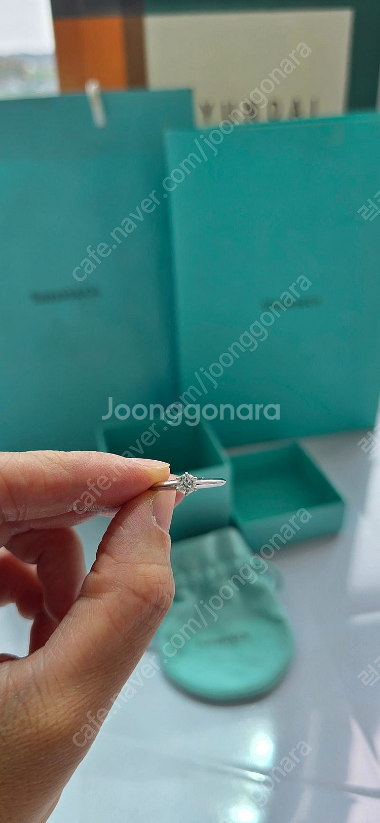 티파니앤코 다이아 프로포즈 반지--1
