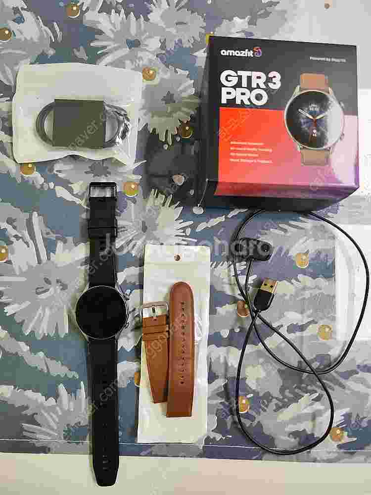 어메이즈핏 GTR3 PRO 브라운 팝니다.--0