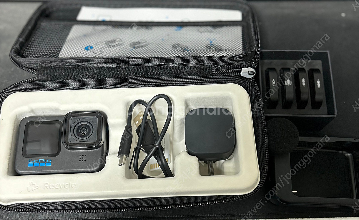 고프로10 미디어모듈/맥스렌즈/필터 세트 판매합니다--5