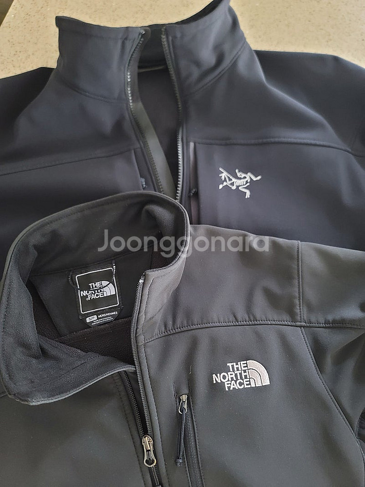 (정품) 노스페이스 소프트쉘 기모자켓 S 아크테릭스--2