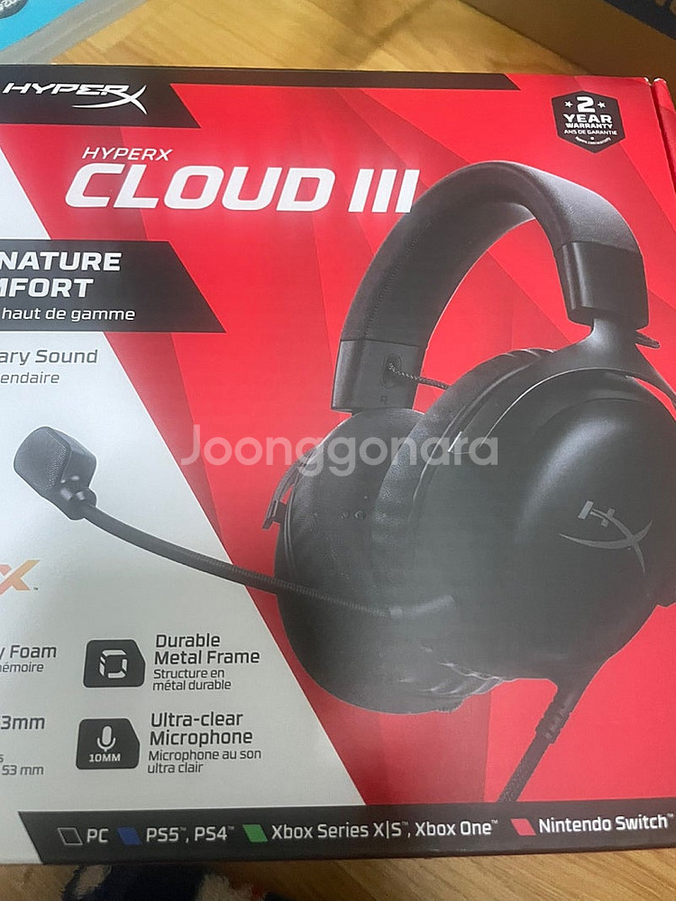HyperX Cloud 3 팝니다 하이퍼엑스클라우드3--0