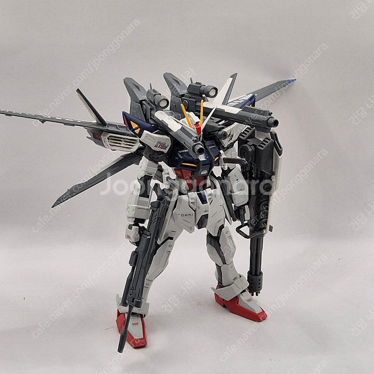 반다이 mg 건담 루카스 전용기 스트라이크 iwsp--1