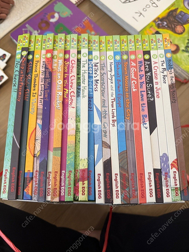 잉글리쉬 에그 Step 1-5 모든구성 일괄 판매(구성품 대부분 미개봉/낙서찢김없음/에그팬2개)--4