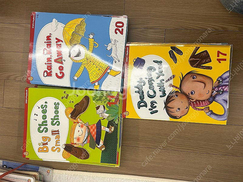 잉글리쉬 에그 Step 1-5 모든구성 일괄 판매(구성품 대부분 미개봉/낙서찢김없음/에그팬2개)--9