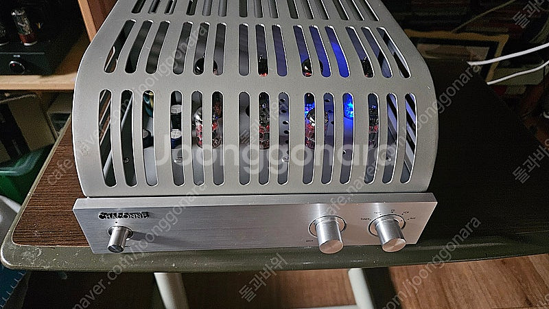 아남 샤콘 215Q 진공관 앰프--0