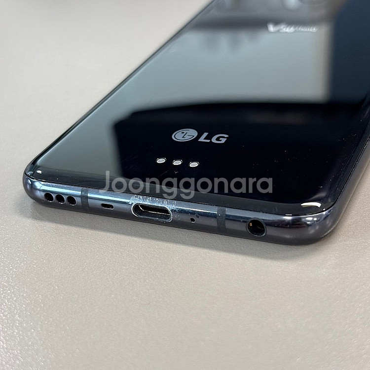 LG V50 블랙색상 128용량 미파손 무잔상 특AAA...--4