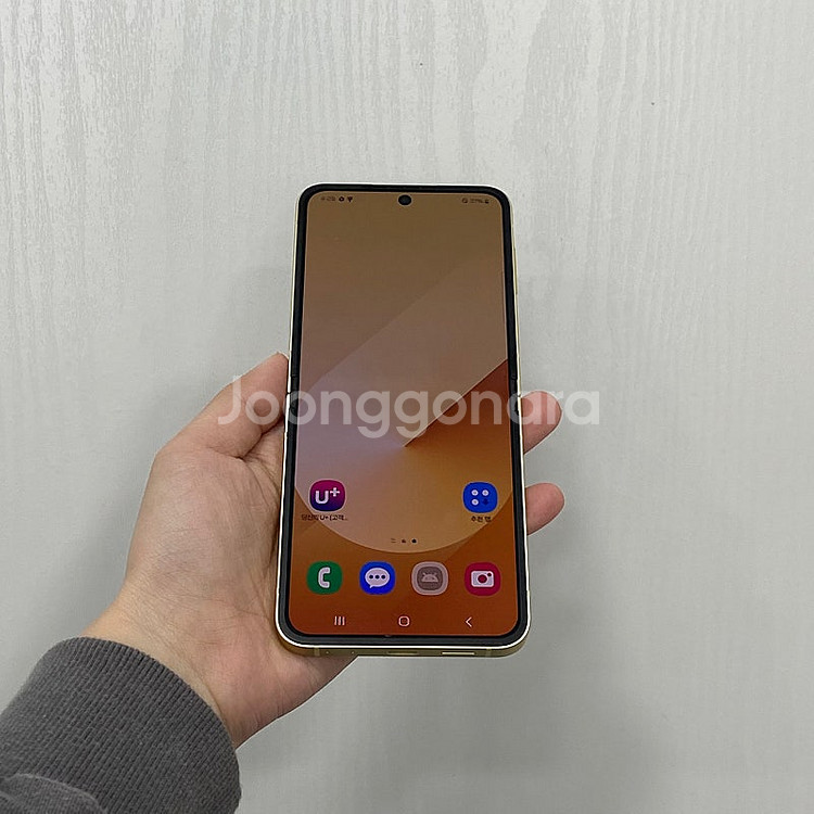 75930 갤럭시Z플립6 옐로우 256GB S급 부산 ...--0