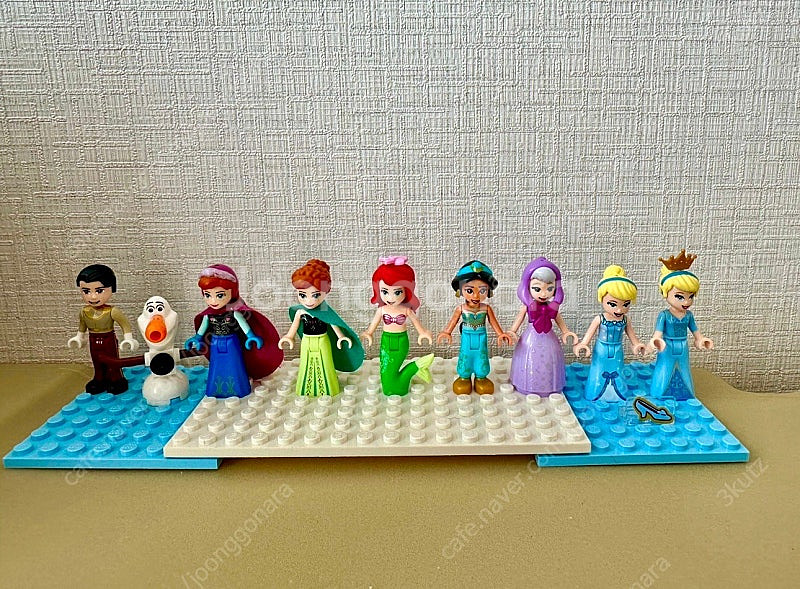 레고 디즈니 공주 일괄 (자스민, 인어공주, 신데렐라,...--0