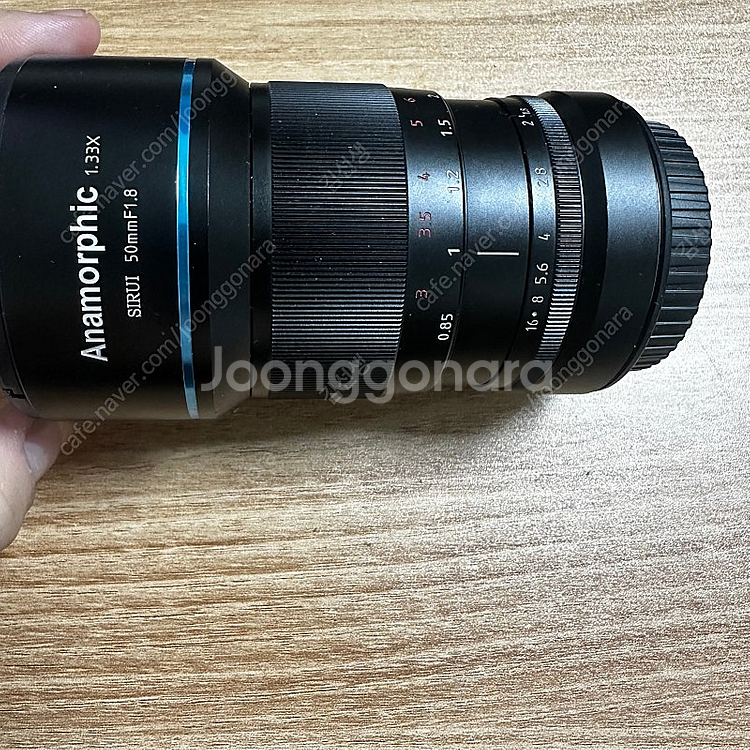 시루이 아나몰픽 50mm 1.8 E 마운트 팝니다.--1