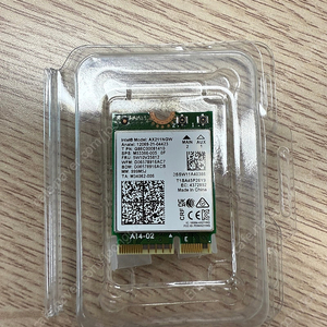 인텔 wifi 6E AX211NGW 무선랜카드