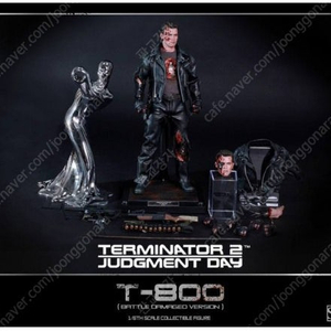 택포// 핫토이 DX13 터미네이터2 T-800 배틀데미지 미개봉 새제품 팝니다~