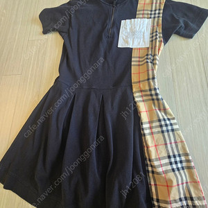 버버리키즈 반팔원피스