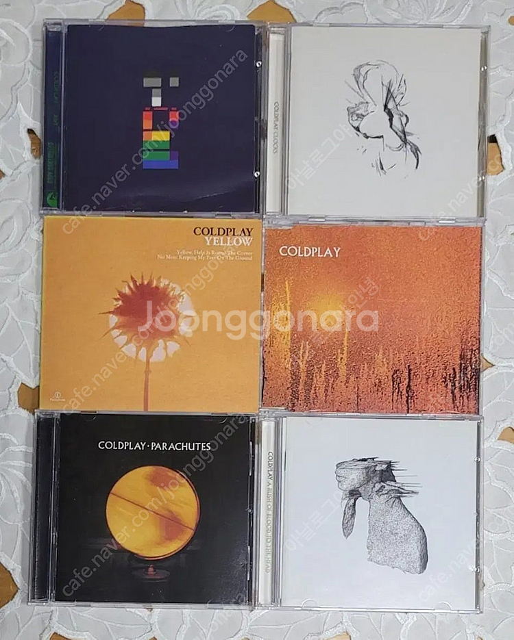 콜드플레이(COLDPLAY) 시디 모음--0
