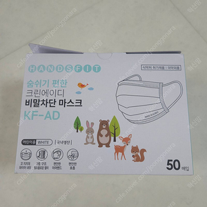 크린에이디 비말 차단 마스크 50매 2박스