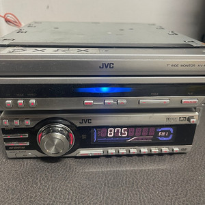 jvc 2단 스테레오앰프+모니터세트