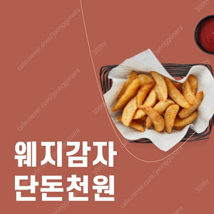 교촌치킨 웨지감자 기프티콘 교환권 핀번호 왜지외지웻지왯지포테이토사이드