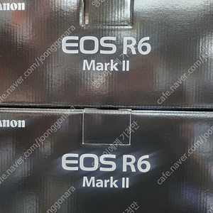 캐논코리아 정품 미개봉 새상품 R6 mark 2