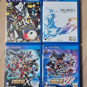 PSVITA 슈퍼로봇대전, 페르소나4, 파이널판타지10 일괄