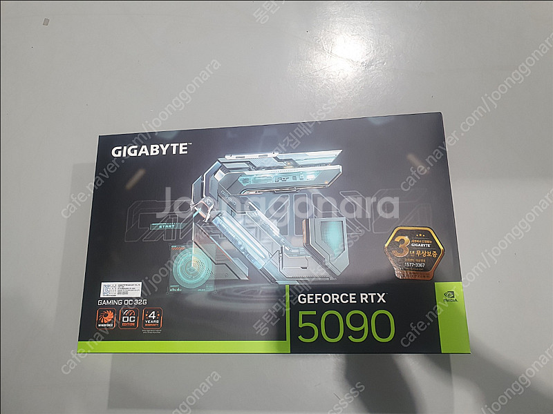 RTX5090 기가바이트 게이밍OC 판매합니다--0