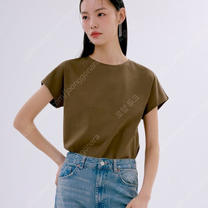 (새상품) 엣지 실켓 티블라우스