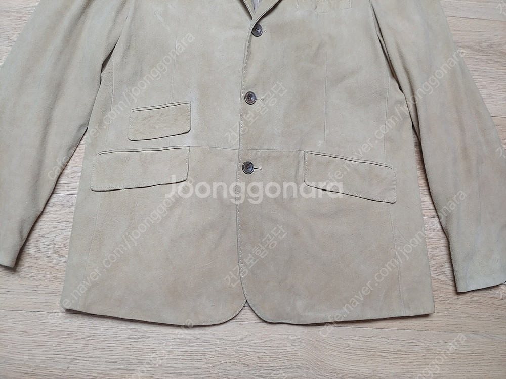 폴로 스웨이드 누벅 블레이저 자켓 베이지 판매합니다. / 구스다운, 히말,퀼팅,오일클로스,CK,클럽모나코--1