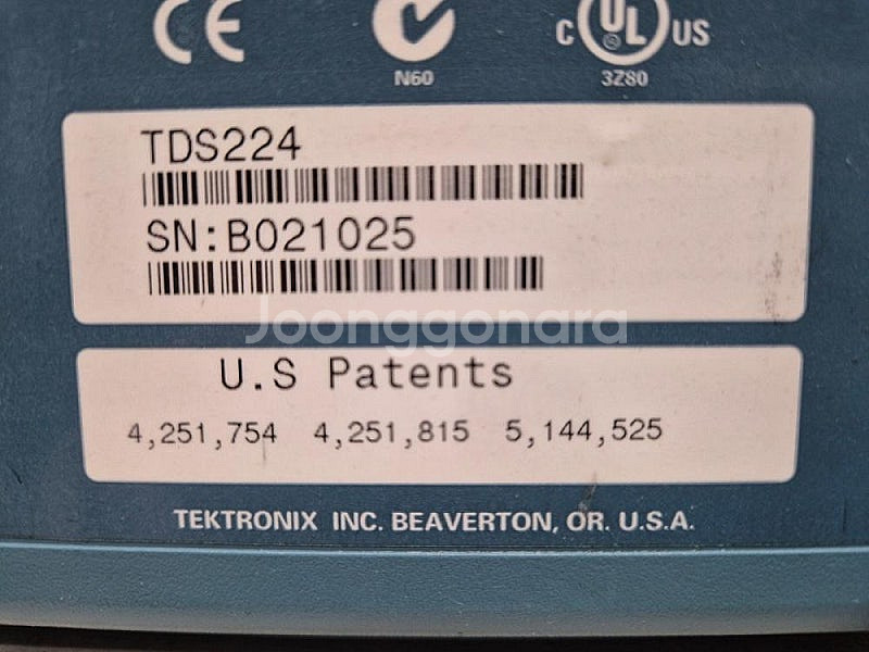 Tektronix TDS 224 100MHz 4ch O...--3