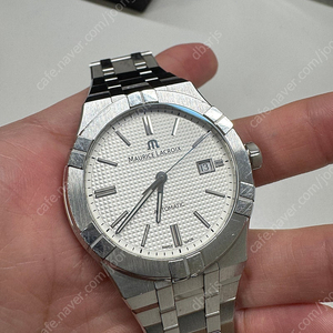 모리스 라끄로아 아이콘 42mm 흰판 오토 -> 오리스 프로파일럿 45m 교환