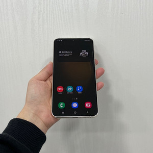 76093 갤럭시S23플러스 크림 256GB 부산 중고폰 팝니다 42만원