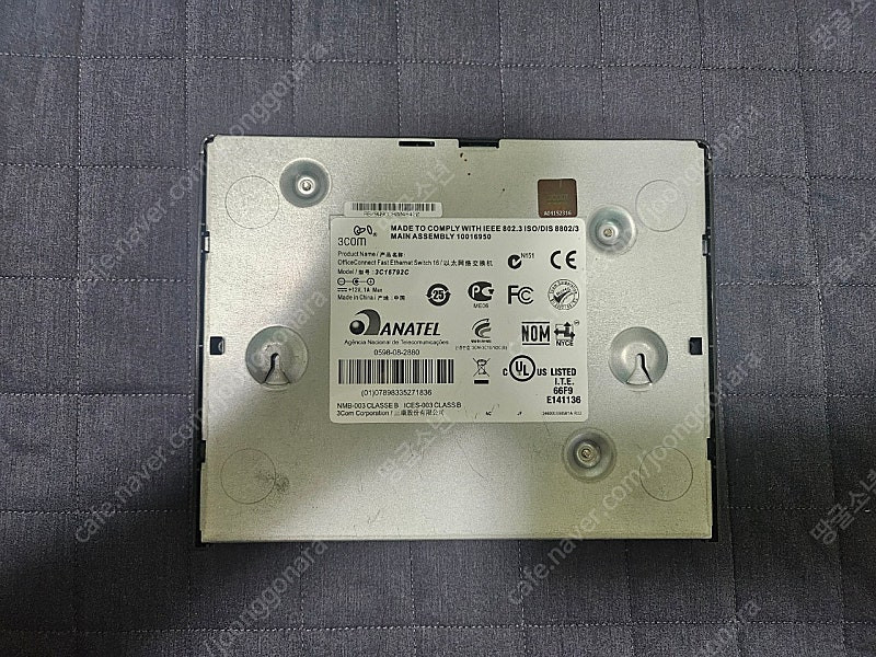 3COM 3C16792C 스위칭허브16포트 팝니다--2