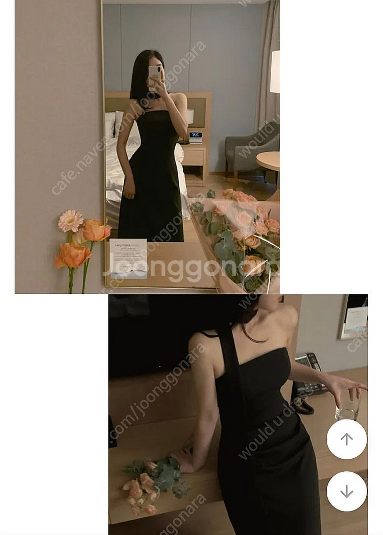 블랙드레스 유색드레스 판매합니다! 피로연드레스 2부드레...--3
