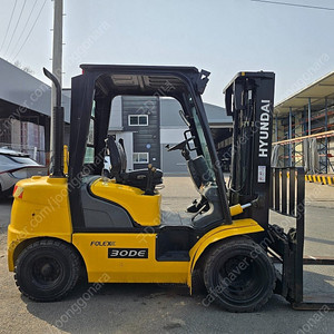 현대 3톤 12년식 더블타이어 자동발 1550만원 디젤지게차 중고지게차