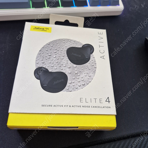 Jabra 자브라 엘리트 4 액티브 무선 블루투스 스포츠 이어폰 미개봉