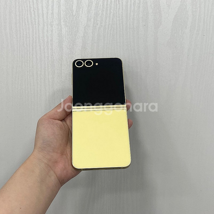 84653 갤럭시Z플립6 옐로우 256GB A급 부산 ...--2