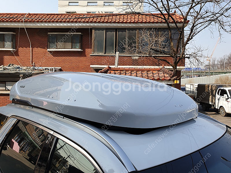 지붕위 밀착형 코토 일체형루프박스 어닝,윈드가드 당일재...--7
