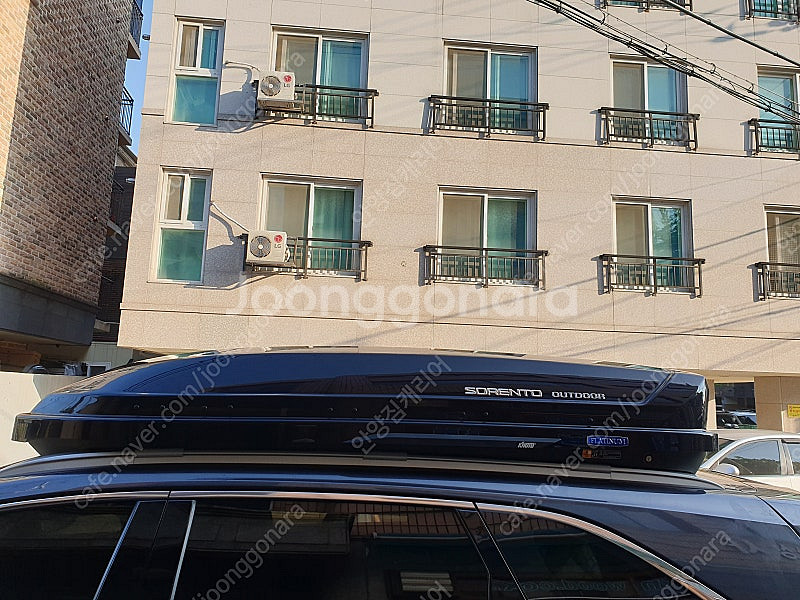 지붕위 밀착형 코토 일체형루프박스 어닝,윈드가드 당일재...--8