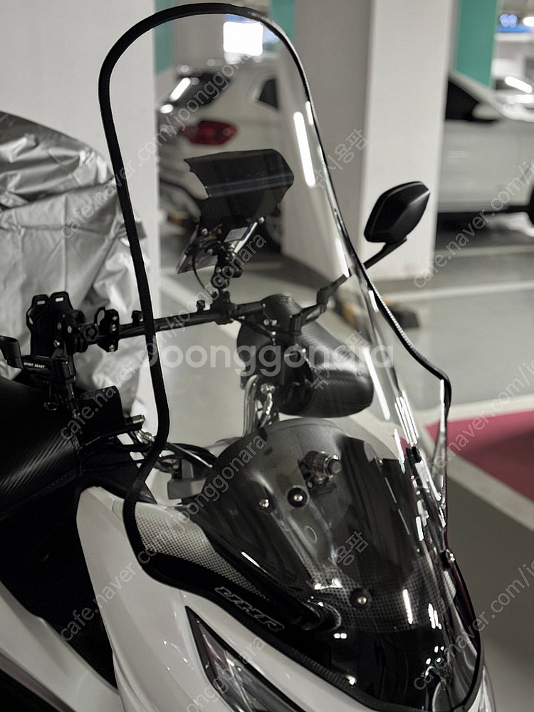 uhr125 전용 롱 윈드스크린 93cm--4