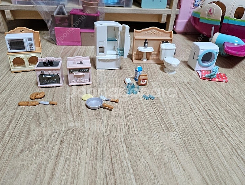 리틀미미 가방호텔/ 실바니안, 우디즈 소품--1