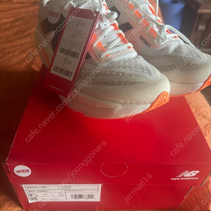 [275 와이드] 새제품 뉴발란스 SC Elite v4 Sunrise