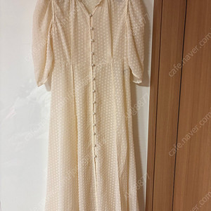 지컷 콩단추 시스루 벌룬 퍼프 롱원피스 돌잔치 백일잔치 레이스 아일렛