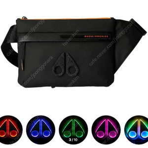 [판매중] 무스너클 moose knuckles LED waist bag/크로스백/힙색/슬링백