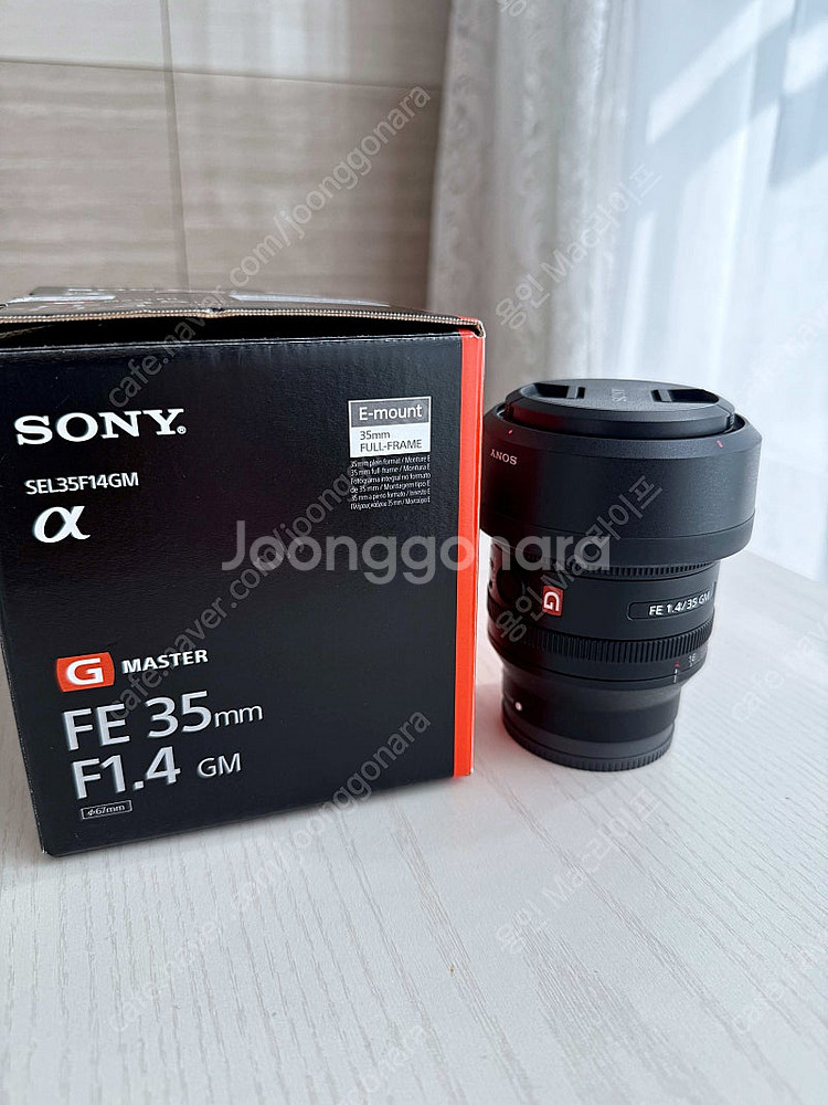 소니 SEL35F14GM 35GM 35금 특S급 용인--0