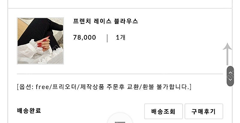 아디세떼흐 프렌치 레이스 블라우스--1