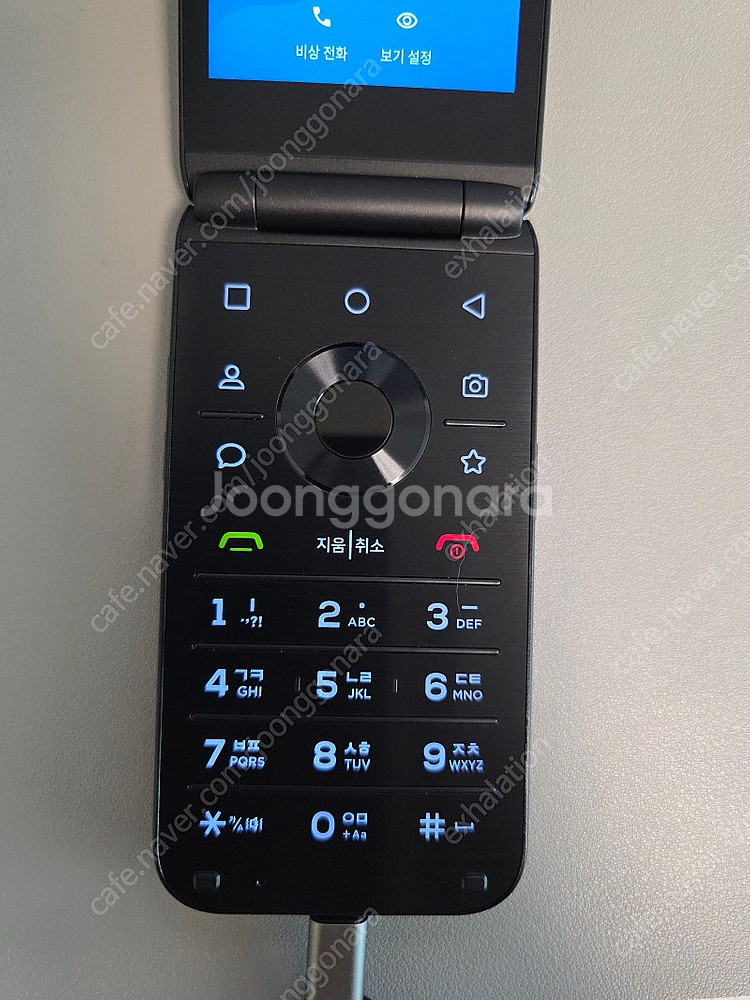 삼성 갤럭시 스타일폴더 폰 블랙 판매합니다.--4