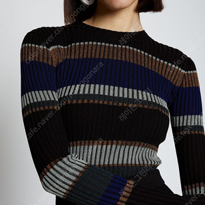(정품)프로엔자슐러 Proenza Schouler 립 스트라잎니트탑