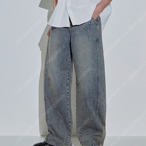 (새상품)오더아카이브 데님Curve wide 04 s