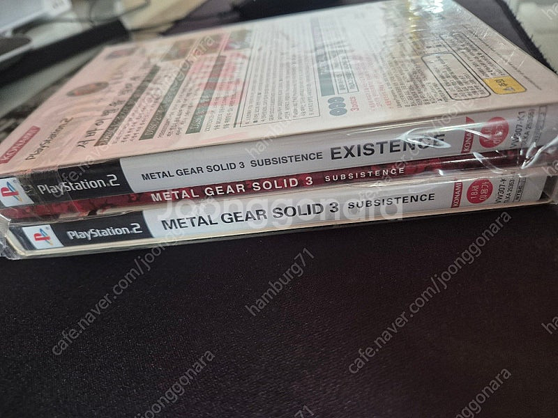 PS2 (미개봉) 메탈기어 솔리드 서브시스턴스 새제품 ...--2