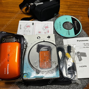 뉴진스버블검 파나소닉 Panasonic HX-WA10방수액션캠코더팝니다. 박스포함택포
